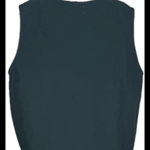 Paul Harris Design Vintage Wool Patchwork Floral Buttoned Vest XL Women's - Picture 6 of 9